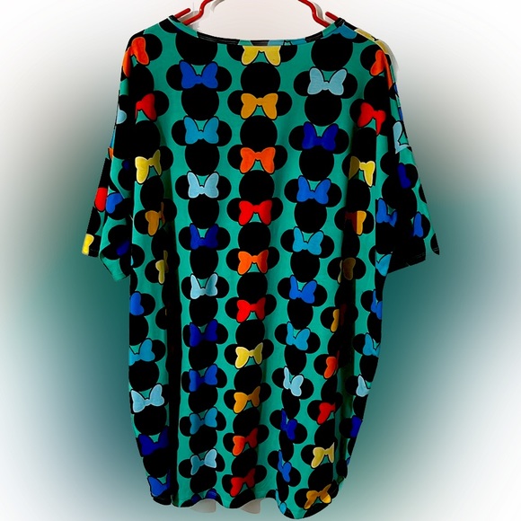 LulaRoe Disney Minnie Irma Top Size XL - Picture 2 of 3